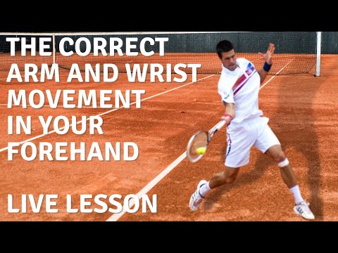 How to use your wrist correctly for a Massive Forehand