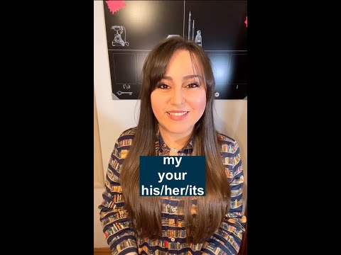 🔷Possessive Constructions 1: my, your, his/her/its🔷 in Farsi/Persian