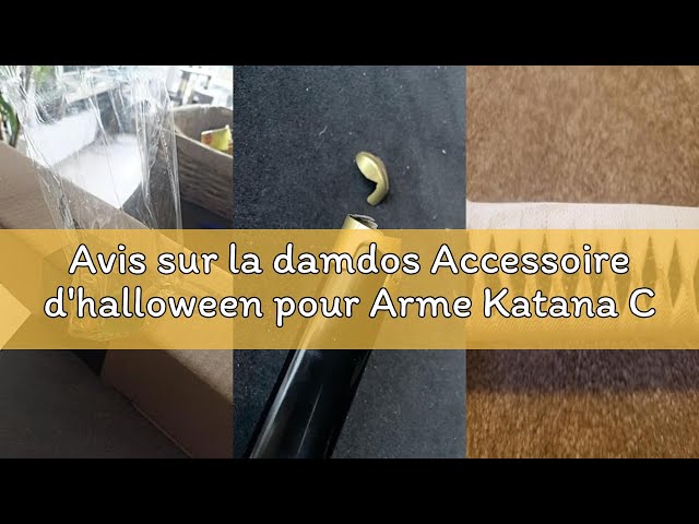 Vídeo relacionado con damdos Halloween Prop Sword Jewel Sword Double Beast 1:1 Cosplay Role Play Birthdays Gift (2PCS Sets)