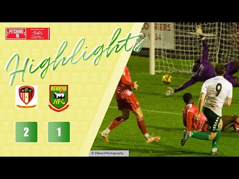 HAYES & YEADING UTD 2-1 HENDON - Highlights 8 January 2022