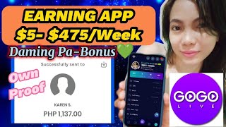 Download lagu PAANO KUMITA SA GOGO LIVE | EARN $5-$475/WEEK KAHIT NASA BAHAY LANG | FREE | NO INVITE|Karen Seniedo mp3
