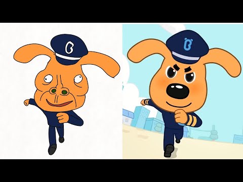 sheriff Labrador Dont play with ants Drawing meme