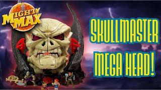 More MIGHTY MAX With SKULLMASTER Mega Head Playset!