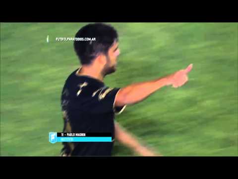 Gol de Magnín. Instituto 1 - Boca Unidos 0. Primera B Nacional 2015. FPT.