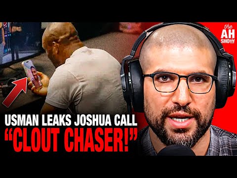 Ariel Helwani FIRES OFF on Kamaru Usman For Tasteless Anthony Joshua Video, Chasing Clout