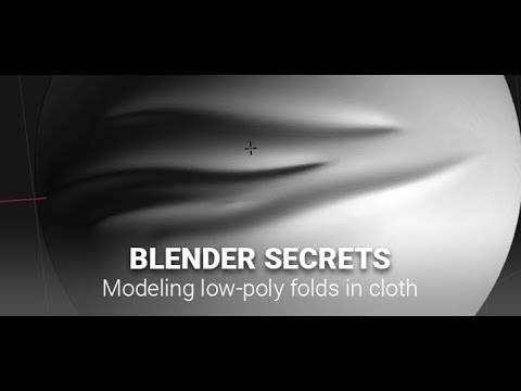 Daily Blender Secrets - Modeling Low-Poly Folds