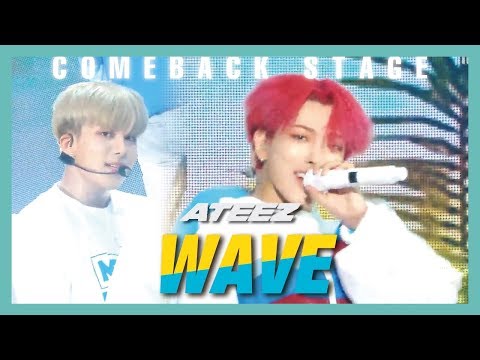 [HOT] ATEEZ - WAVE, 에이티즈 - WAVE  Show Music core 20190615