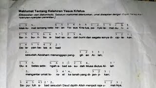 Download lagu Maklumat Kelahiran Yesus Kristus - Minggu 24 Desember 2023 - Minggu Malam Natal mp3