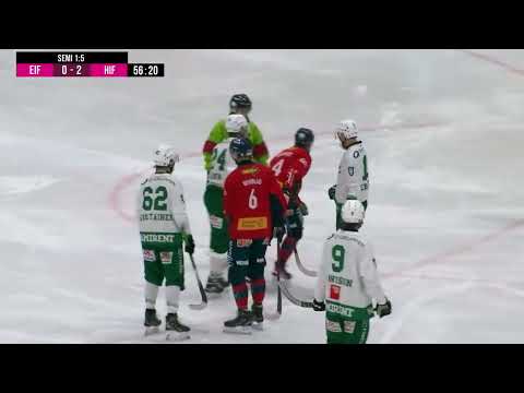 Semifinal 1 24/25: Highlights Edsbyn - Hammarby 3-2