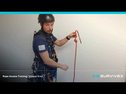 Rope Access Training: How To Tie A Stopper Knot