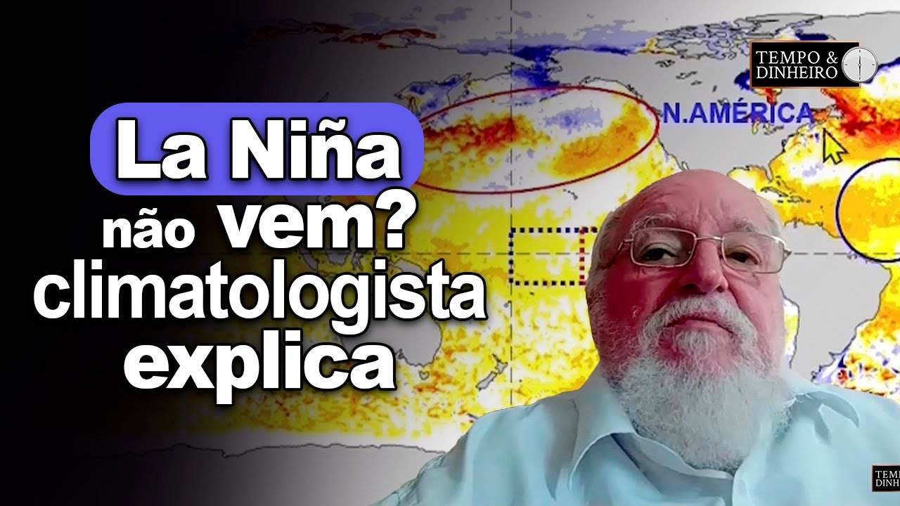 La Niña não vem? Veja o vídeo com as explicações do climatologista LC Molion