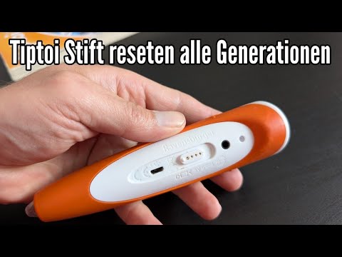 Tiptoi pen reset all generations
