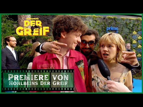 Weltpremiere: Hohlbeins DER GREIF - Interviews vom blauen Teppich