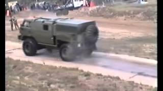 Показ военной техники на полигоне в г. Бронницы в 2002 году