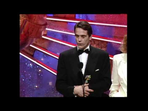 Jeremy Irons Wins Best Actor Motion Picture Drama - Golden Globes 1991