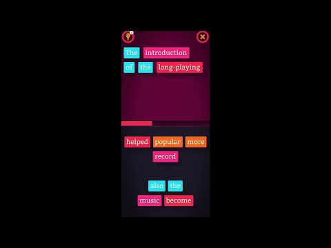 Sentence Master (by MasterKey Games) - free educational game for Android and iOS - gameplay. - YouTube