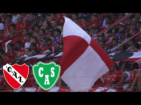 "Independiente 1 - Sarmiento 1 | Compilado de la  hinchada" Barra: La Barra del Rojo • Club: Independiente