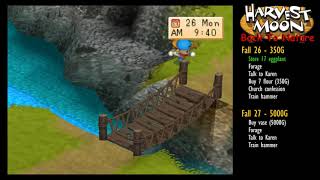 Download lagu #30 Master Walkthrough Fall 26-28 [Harvest Moon: Back to Nature] [LONGPLAY] mp3