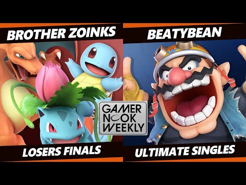 GNW 15 Losers Finals - BeatyBean (Wario) Vs. Brother Zoinks (Pokemon Trainer) Smash Ultimate - SSBU