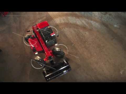 Four Wheel Drive & Three Steering Modes - Manitou Forklifts and Telehandlers