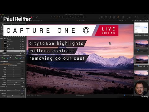 Cityscape Highlights, Midtone Contrast, Colour Cast - Capture One Live Editing : 3rd February 2026