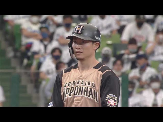 【3回表】ファイターズ・西川 ライト線への2点タイムリー2ベースヒット!! 2021/5/23 L-F