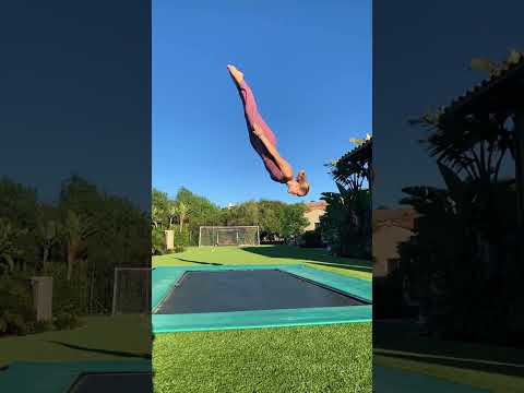 Trampoline Tricks ✨ #trampoline  #backflip #shorts