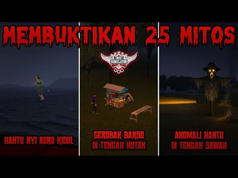 PROVING 25 SCARY MYTHS IN THE BUSSID GAME‼️