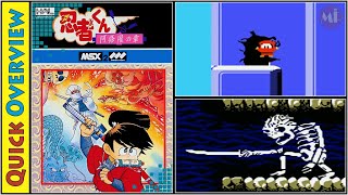 [9 ~ MSX2] Tricks, Talents & Giant Demons | Ninja-Kun: Ashura no Shou 忍者くん阿修羅の章 ᴴᴰ