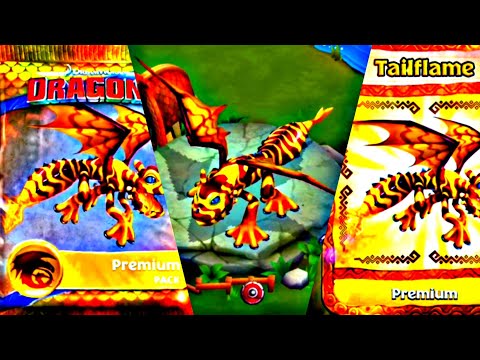 TAILFLAME | Titan Mode Max Level 175 | New Premium Flame Whipper | Dragons: Rise of Berk