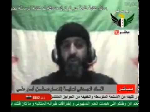 مقابلة مع أبو علي خبية صاحب بيان مقتل بشار الأسد