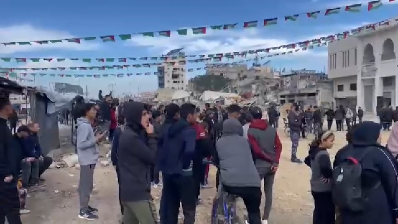 Trump suggests building housing for Palestinians in neighboring countries