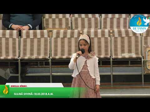 SLUJBĂ DIVINĂ-EMILIA SÎRBU-RECITAL 1 TESALONICENI!18.03.2018.A.M.