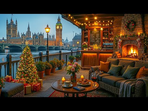 London Christmas Jazz Vibes ☕ Relaxing Jazz Music for Peaceful Study, Work & Holiday Mood