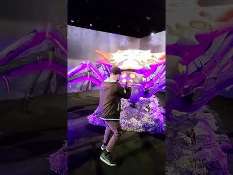 In real life NPC attacking grounded broodmother at TwitchCon 2022