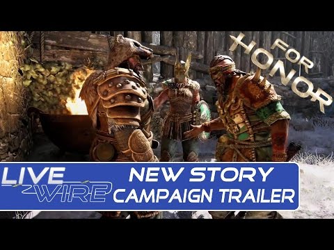 For Honor NEW Story Campaign Trailer - Knight, Viking & Samurai Story Campaign Trailer in For Honor