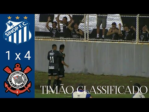 Sinop-MT 1 x 4 Corinthians - Melhores Momentos Copa SP de Futebol Júnior (05-01-19)