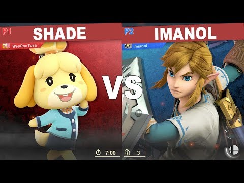 SSBU - ShadeLRK (Isabelle) vs. Imanol (Link) [Quick Play]