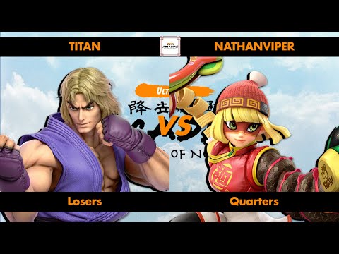 NorCal Ultimate Arcadian 2023 - Losers Quarters - Titan (Ken) vs NathanViper (Min Min)