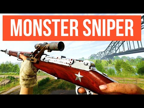 Battlefield 5:  SELBSTLADER 1906 MONSTER SNIPER – BF5 Multiplayer Gameplay