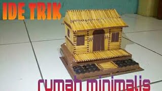 Download lagu Kreasi Rumah Sederhana#Rumah Terbuat Dari KOREK API Kayu mp3