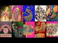 Peacock Designs Images for Hands | Maggam work blouse Designs for hands | Aari work for hands