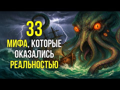33 ИСТОРИЧЕСКИХ МИФА, которые оказались ПРАВДОЙ