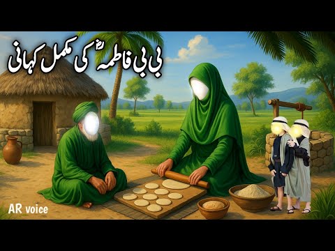 Bibi Fatima RA ki kahani | Muhammad saw aur Hazrat Ali ka Sabar | Islamic waqiat| AR voice