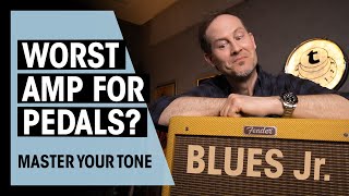 Video thumbnail for Worst Amp For Pedals? Nope. | Fender Blues Jr. | Master Your Tone Ep. 2 | Thomann by Thomann's Guitars & Basses