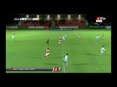 29.10.2017 Aluminij-Gorica gol Rifet Kapic 0:3