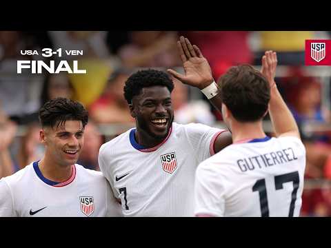 USMNT vs. Venezuela | HIGHLIGHTS | January 18, 2025
