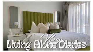 LIVING ALONE DIARIES EP:5 | MY BEDROOM MAKEOVER IS COMPLETE! | VLOGGING THE LAST FEW DAYS + TOUR