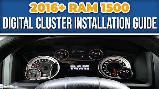 2013-2024 RAM 1500 - Digital Gauge Cluster Installation Guide - The Build S3E12 by Infotainment.com