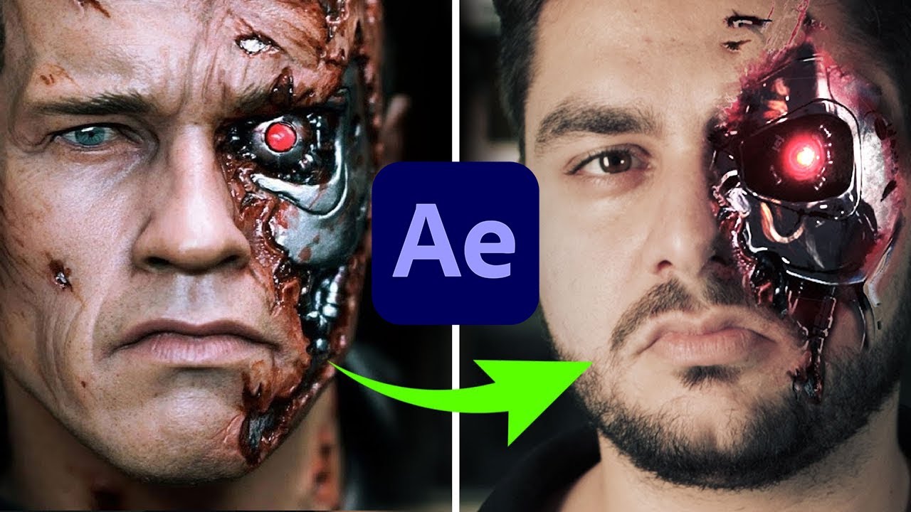 How to: Terminator Face in After Effects using Lockdown